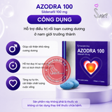 (Snapshop) Viên Uống , Tăng Cường Sinh Lý Azodra 100mg - Hộp 4 Viên Chính Hãng