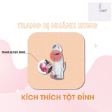 (Snapshop) Đôn Dên Tăng Kích Thước Penis Sleeve - Rung Nhánh Chính Hãng