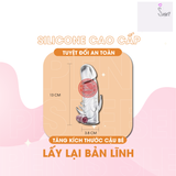 (Snapshop) Đôn Dên Tăng Kích Thước Penis Sleeve - Rung Nhánh Chính Hãng