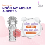 (Snapshop) Bao Cao Su Ngón Tay Gai Nổi Lớn Aichao A Spot 5 Chính Hãng