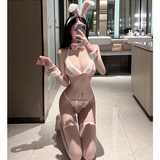 Đồ Lót Sexy Bé Thỏ Bunny Siêu Đáng Yêu Set Bikini Cosplay Valentine Vải Bông Mềm Mịn Cao Cấp - N727