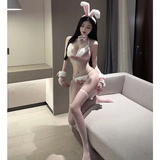 Đồ Lót Sexy Bé Thỏ Bunny Siêu Đáng Yêu Set Bikini Cosplay Valentine Vải Bông Mềm Mịn Cao Cấp - N727