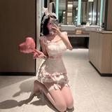 Cosplay Thỏ Ngọc Hồng Dễ Thương Kèm Phụ Kiện Cao Cấp Bonita Sexy Đáng Yêu - N334 Thỏ Hồng