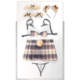 Cosplay Gấu Nâu Anime Có Đuôi Sexy Gợi Cảm Set Ngủ Hóa Trang Teddy Bear Kèm Phụ Kiện Dễ Thương Cao Cấp - N892
