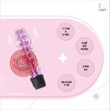 (Snapshop) Dương Vật Giả Silicone Gai Mềm Chính Hãng