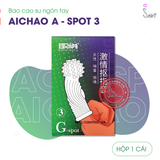 (Snapshop) Bao Cao Su Ngón Tay Gai Nổi Lớn Aichao G Spot 3 Chính Hãng