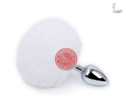 (Snapshop) Đuôi Thỏ Inox Gắn Hậu Môn Nhiều Màu Chính Hãng