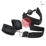 (Snapshop) Set Khóa Miệng Trói Tay BDSM Chính Hãng
