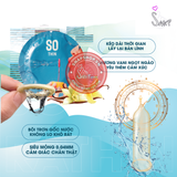(Snapshop) Bao Cao Su Siêu Mỏng SO Ultrathin - Hộp 12 Cái Chính Hãng