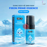 (Snapshop) Dung dịch vệ sinh nam Firon Prime Essence 100ml - Dạng bọt, hương bạc hà tươi mát Chính Hãng