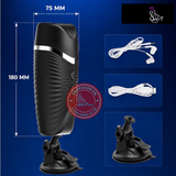 (Snapshop) Âm đạo giả dính tường Jiuai R20 Chính Hãng