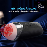 (Snapshop) Âm đạo giả dính tường Jiuai R20 Chính Hãng