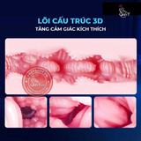 (Snapshop) Âm đạo giả dính tường Jiuai R20 Chính Hãng