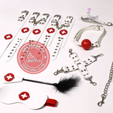 (Snapshop) Bộ Dụng Cụ SM Nurse Set 8 Món BDSM Chính Hãng