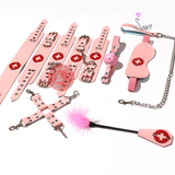 (Snapshop) Bộ Dụng Cụ SM Nurse Set 8 Món BDSM Chính Hãng