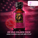 (Snapshop) Chai hít tăng khoái cảm Popper DS USA Golden Cock Pink Passion - Chai 30ml Chính Hãng