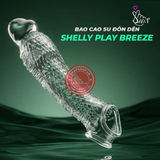 (Snapshop) Bao cao su đôn dên rung Shelly Play Breeze Chính Hãng