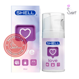 (Snapshop) Gel bôi trơn Shell Love Purple - Se khít âm đạo và tăng khoái cảm nữ, hương nước hoa - Chai 50ml Chính Hãng