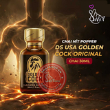 (Snapshop) Chai hít tăng khoái cảm Popper DS USA Golden Cock Original - Chai 30ml Chính Hãng