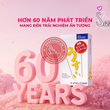 (Snapshop) Bao cao su JEX Usui Pure Long - Siêu mỏng, gân nổi, nhiều gel bôi trơn - Hộp 12 cái Chính Hãng