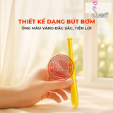(Snapshop) Gel bôi trơn ống bơm Joker màu vàng - Nóng ấm, dưỡng ẩm, không mùi - Hộp 3 ống Chính Hãng