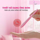 (Snapshop) Gel bôi trơn ống bơm Joker màu hồng - Hương hoa hồng, bảo vệ, dưỡng ẫm - Hộp 3 ống Chính Hãng