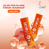 (Snapshop) Gel bôi trơn ấm nóng Firon Warm Up - Chai 50ml Chính Hãng