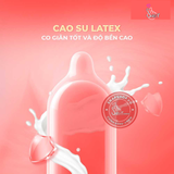 (Snapshop) Bao cao su Powergra Classic - Siêu mỏng, truyền nhiệt nhanh, hương trái cây - Hộp 10 cái Chính Hãng