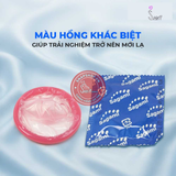 (Snapshop) Bao cao su Sagami Six Fit V Tight Fit - Thiết kế 6 lần lượn sóng, siêu mỏng - Hộp 12 cái Chính Hãng