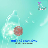 (Snapshop) Bao cao su Sagami Xtreme Amino Gold Spearmint - Siêu mỏng, mát lạnh, hương bạc hà - Hộp 10 cái Chính Hãng