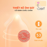 (Snapshop) Bao cao su Okamoto Skinless Skin Orange Super Lubricative - Hương cam - Hộp 10 cái Chính Hãng