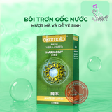 (Snapshop) Bao cao su Okamoto Harmony - Gân sọc, siêu mỏng - Hộp 10 cái Chính Hãng