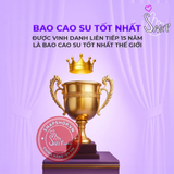 (Snapshop) Bao cao su Okamoto Crown - Siêu mỏng nhẹ và mềm mại - Hộp 10 cái Chính Hãng