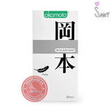 (Snapshop) Bao cao su Okamoto Skinless Skin Purity - Không mùi, tinh khiết, mềm mại - Hộp 10 cái Chính Hãng