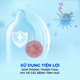 (Snapshop) Bao cao su Okamoto Skinless Skin Purity - Không mùi, tinh khiết, mềm mại - Hộp 10 cái Chính Hãng