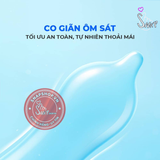 (Snapshop) Bao cao su Okamoto 0.03 Platinum - Siêu mỏng, không mùi - Hộp 3 cái Chính Hãng