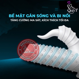 (Snapshop) Bao cao su đôn dên Shelly Play Slink hở quy đầu Chính Hãng