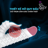 (Snapshop) Bao cao su đôn dên Shelly Play Slink Plus hở quy đầu Chính Hãng