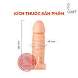 (Snapshop) Bao cao su đôn rên rung Leten Thread Rhythm Chính Hãng