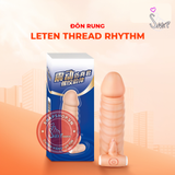 (Snapshop) Bao cao su đôn rên rung Leten Thread Rhythm Chính Hãng