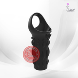 (Snapshop) Bao cao su đôn dên Chisa Renegade Power Cage - Black Chính Hãng