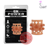 (Snapshop) Bao cao su đôn dên khúc Chisa Overtime Enhancer S Chính Hãng