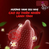 (Snapshop) Bao cao su Juncai 001 Okamto G-Spot Black - Siêu mỏng, gai li ti - Hộp 10 cái Chính Hãng