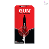 (Snapshop) Bao cao su Gun Super Ultra Thin - Siêu mỏng 0.03mm - Hộp 10 cái Chính Hãng