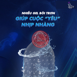 (Snapshop) Bao cao su Muaisi Cool - Siêu điểm nổi, mát lạnh - Hộp 10 cái Chính Hãng