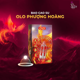 (Snapshop) Bao cao su OLO Phượng hoàng - Gai đứng - Hộp 1 cái + 1 bi silicon Chính Hãng