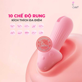(Snapshop) Máy massage hình nấm Shelly Play Mushroom Chính Hãng