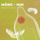 (Snapshop) Bao cao su Viking Trơn - Mỏng trơn - Hộp 10 cái Chính Hãng