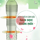 (Snapshop) Bao cao su Quinn Pleasure Max - Gân và điểm nổi - Hộp 12 cái Chính Hãng
