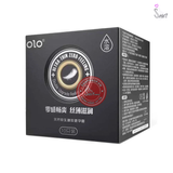 (Snapshop) Bao cao su OLO 0.01 Ultrathin Zero Feeling - Siêu mỏng, hương vani - Hộp 10 cái Chính Hãng